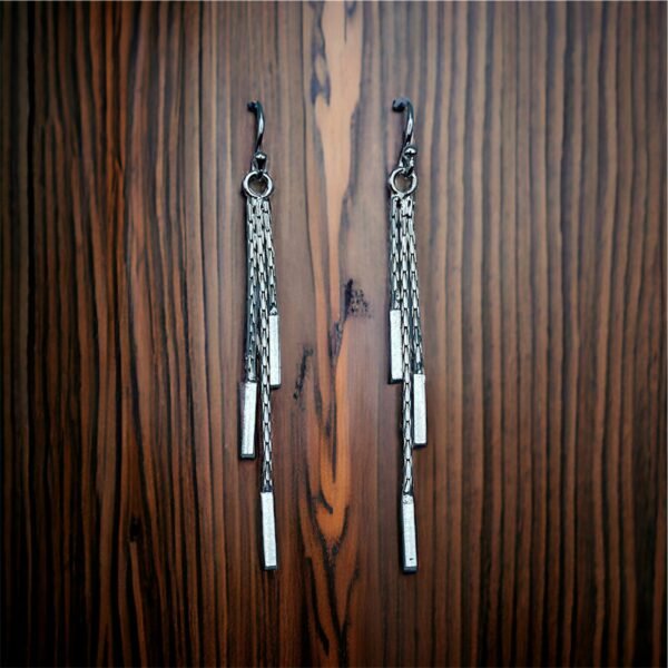 AROS DE PLATA FINA LARGOS