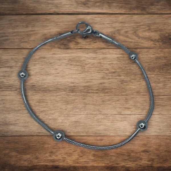 GVBF9854 PULSERA EN ACERO QUIRURGICO