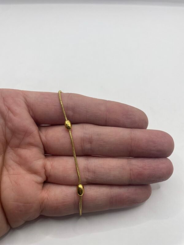 IMG_0717 PULSERA EN ACERO QUIRURGICO DORADA