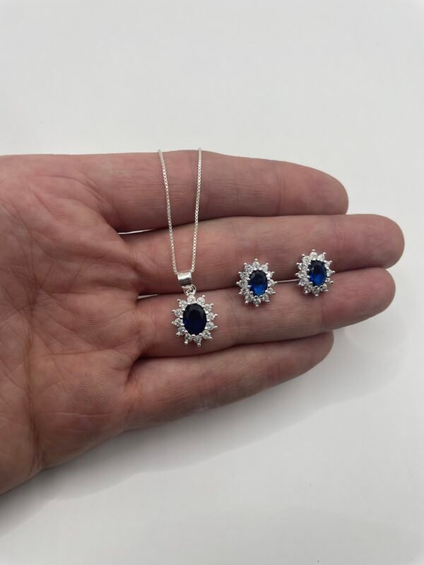 IMG_0862 CONJUNTO DE PLATA FINA LADY DEE AZUL CON CIRCON