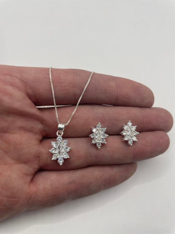 IMG_0869 CONJUNTO DE PLATA FINA LADY DEE BLANCO CON CIRCON