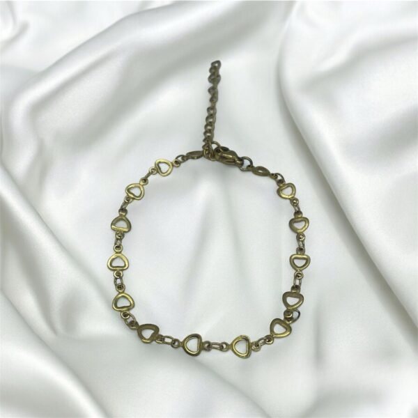 PULSERA EN ACERO QUIRURGICO DORADA