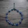 PULSERA EN ACERO QUIRURGICO OJOS AZUL
