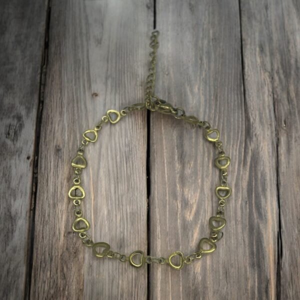 PULSERA EN ACERO QUIRURGICO DORADA