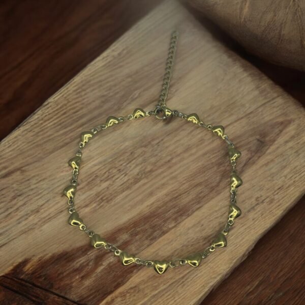 PULSERA EN ACERO QUIRURGICO DORADA