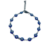 PULSERA EN ACERO QUIRURGICO OJOS AZUL
