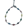 PULSERA EN ACERO QUIRURGICO OJOS MULTICOLOR