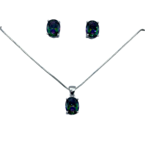 IMG_0112 CONJUNTO DE PLATA FINA CON CIRCON TORNASOL OVALADO