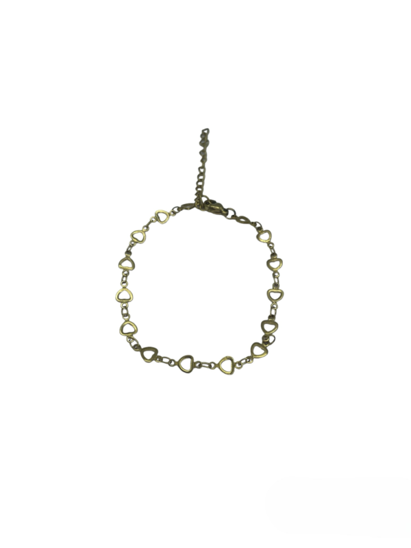 PULSERA EN ACERO QUIRURGICO DORADA