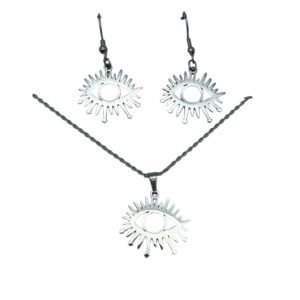 KEVW3725 CONJUNTO EN ACERO QUIRURGICO OJO