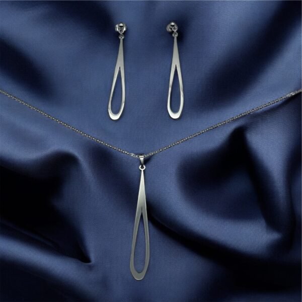 CONJUNTO EN ACERO QUIRURGICO LARGO