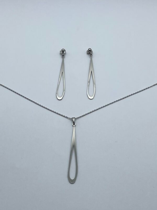 CONJUNTO EN ACERO QUIRURGICO LARGO