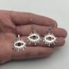 CONJUNTO EN ACERO QUIRURGICO OJO