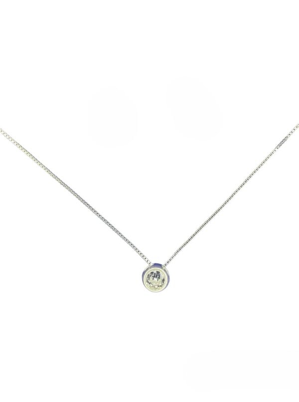 Imagen de WhatsApp 2024-08-05 a las 22.25.17_ef1f060e COLGANTE DE PLATA FINA PUNTO DE LUZ CIRCON SIN VALIER