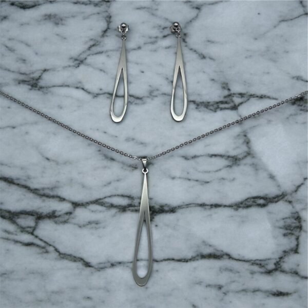 CONJUNTO EN ACERO QUIRURGICO LARGO